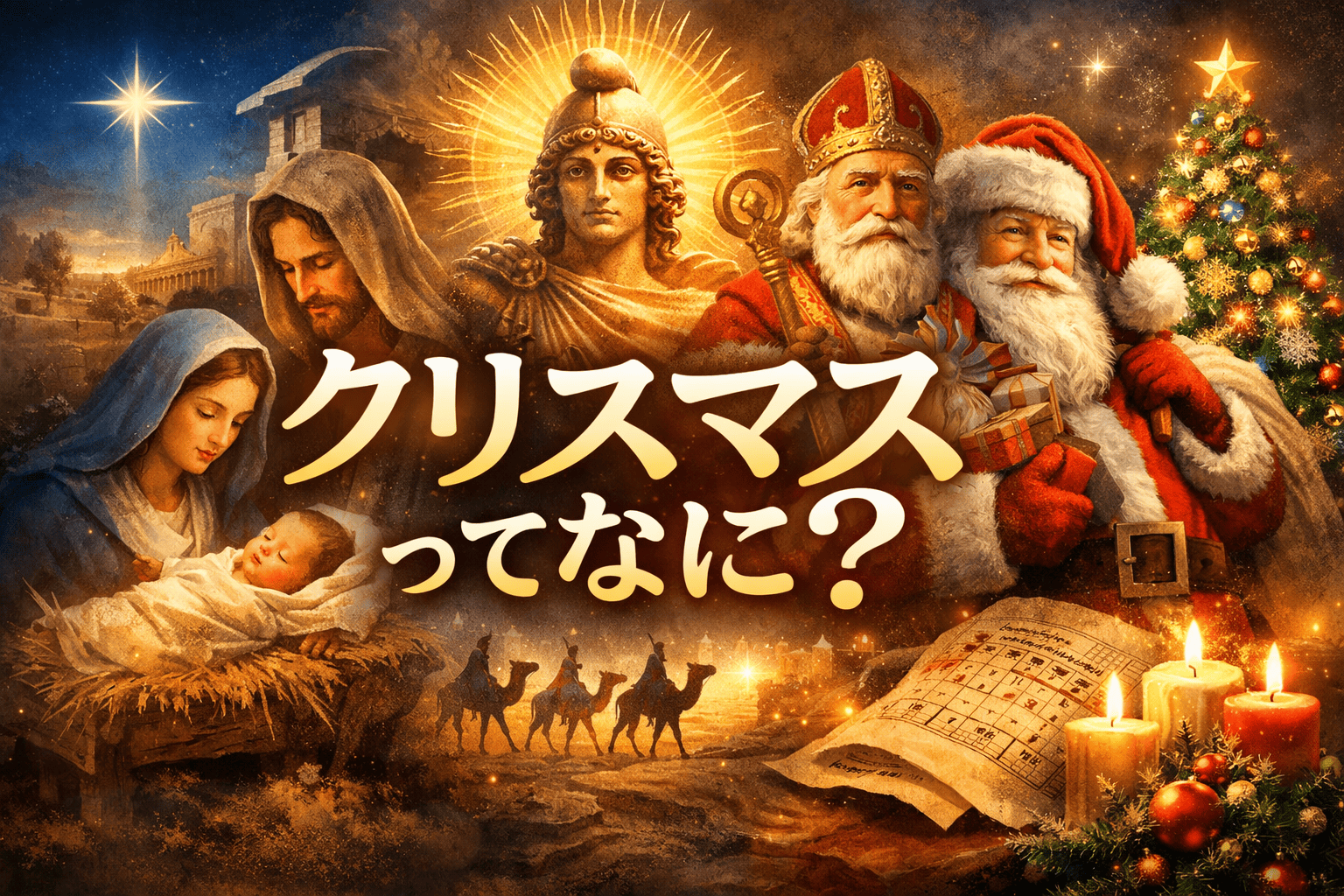 クリスマスってなに?なんで日本人が祝うの?――起源・宗教・文化の交差点としてのクリスマス