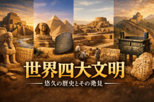 世界四大文明――人類史の「最初のジャンプ」と、その発見の物語